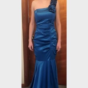 Royal Blue Mermaid Dress